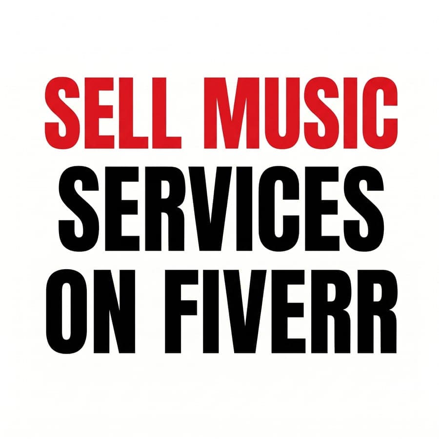 Sell Music Services on Fiverr