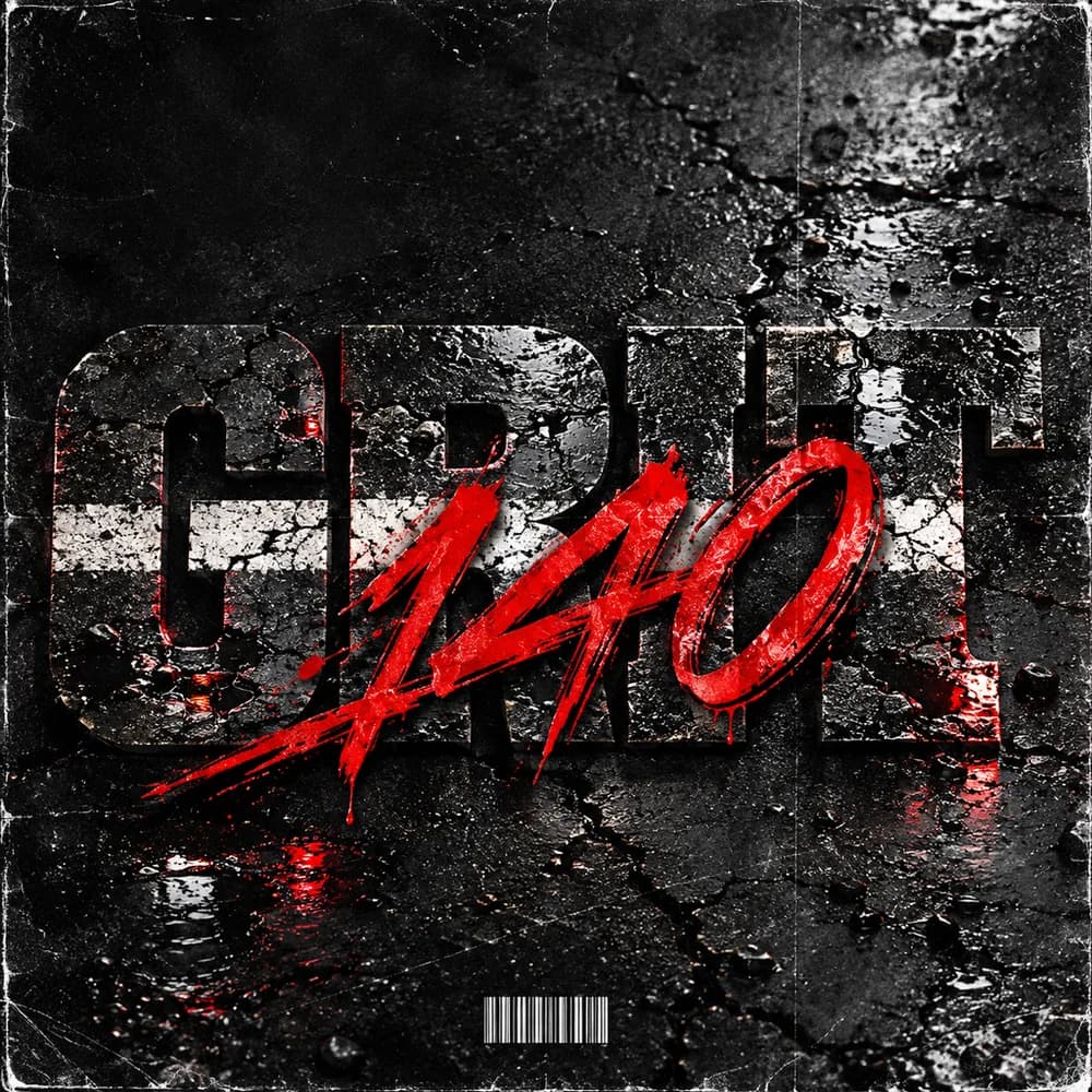Concrete cover art, Drill Drum Kit